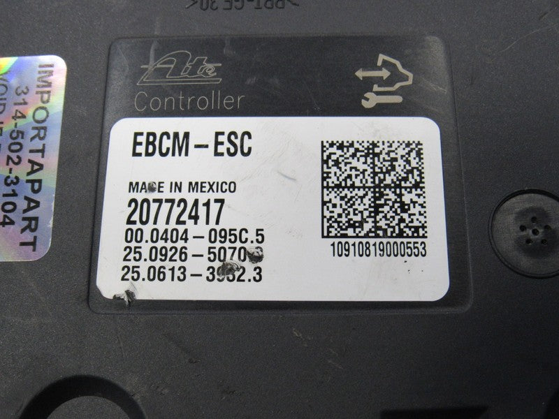 09 Colorado Canyon ABS Anti-Lock Brake Pump Modulator EBCM OEM 2077241