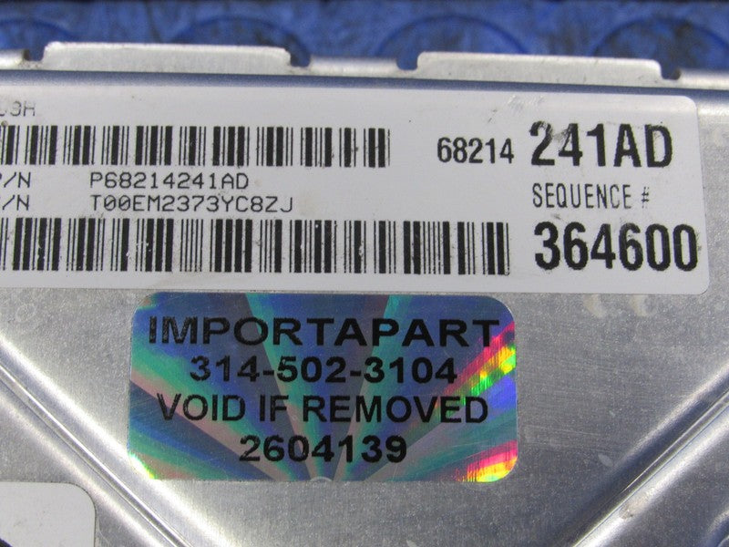 PROGRAMMED PLUG & PLAY 14 Dodge Challenger 3.6L ECM 68214241AD 241 PRO