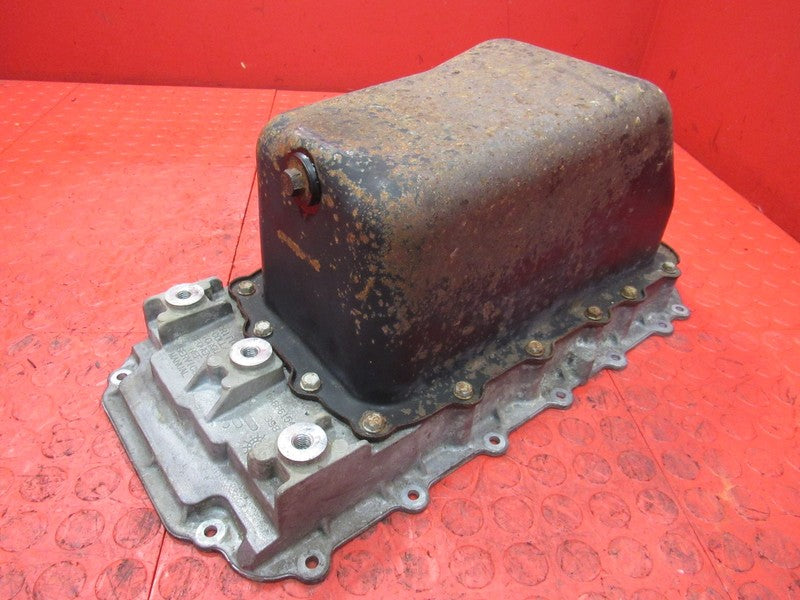 07-11 Jeep Wrangler JK 3.8L V6 Upper Adapter Lower Oil Pan 04666154AB 