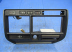 95-97 Land Cruiser LX450 FZJ80 Front Center Dash Radio Bezel Panel Ash