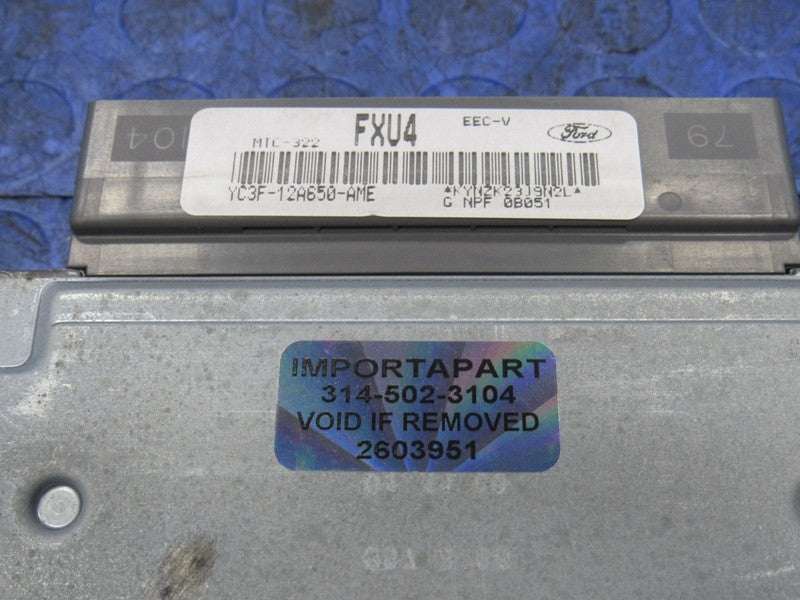 00 Ford Excursion 6.8L V10 ECU ECM PCM Engine Computer FXU4 YC3F-12A65