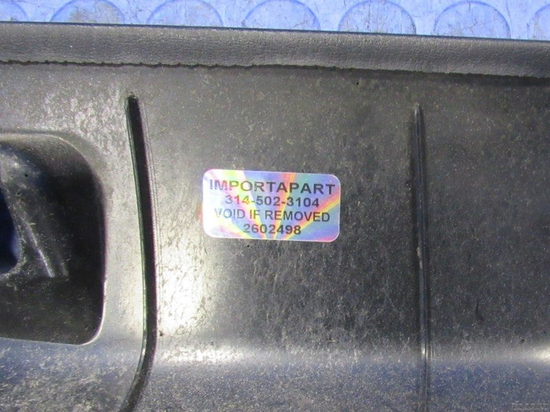 99-02 BMW Z3 Coupe Inside Rear Left Upper Cargo Trim Panel Black Set 2