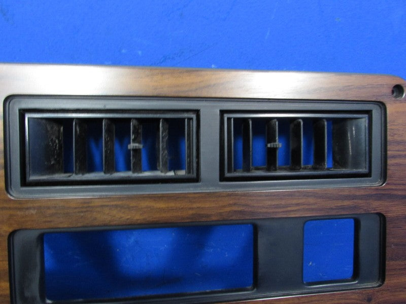 1987-1996 Dodge Dakota Instrument Cluster Dash Bezel Trim Panel Wood O