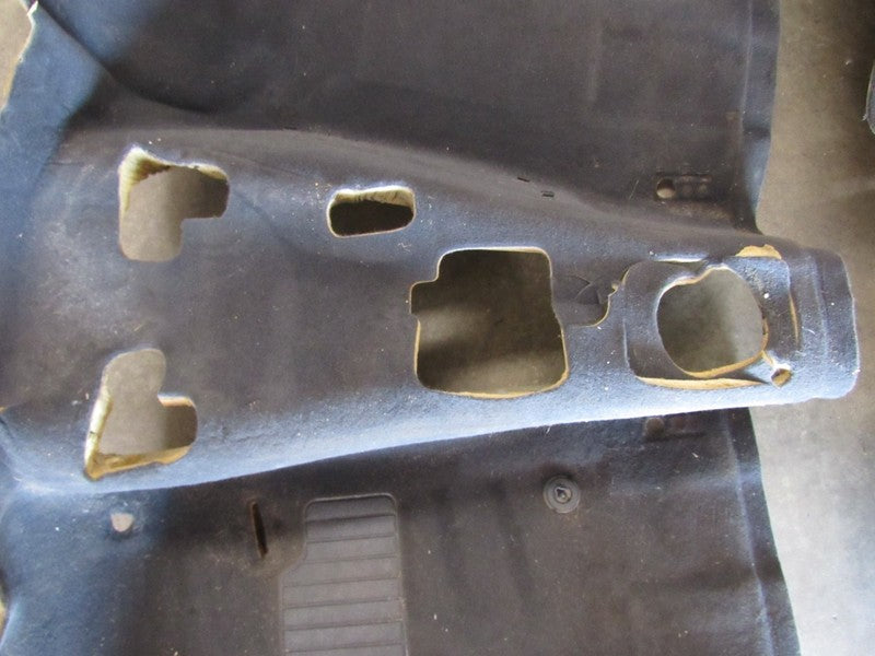 99-02 BMW Z3 Coupe Black Front Rear Left Right Carpet Interior Floor K
