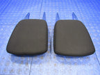 12-15 Scion iQ Cloth Back Rear Seat Headrests Head Rests Set Pair OEM 