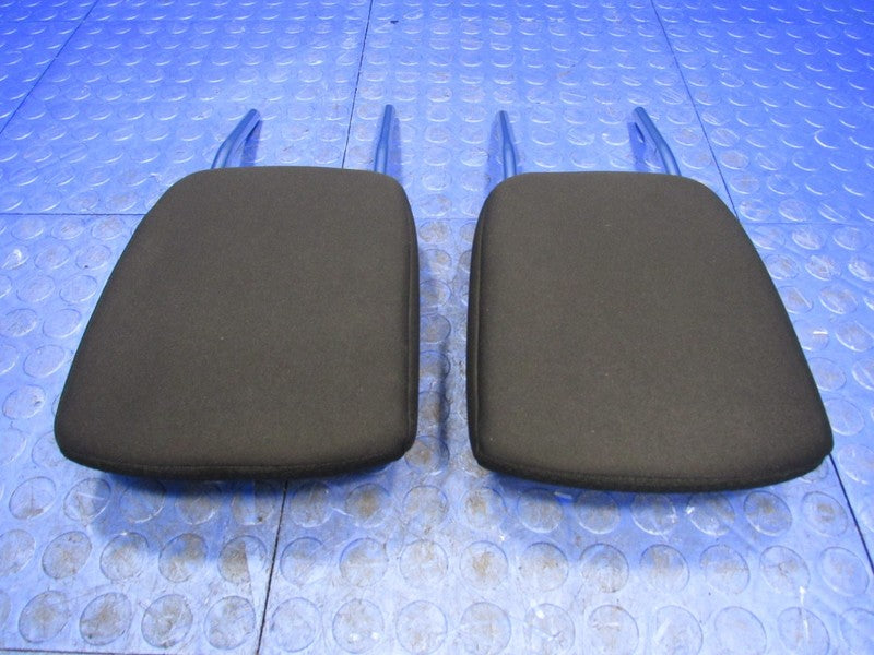 12-15 Scion iQ Cloth Back Rear Seat Headrests Head Rests Set Pair OEM 