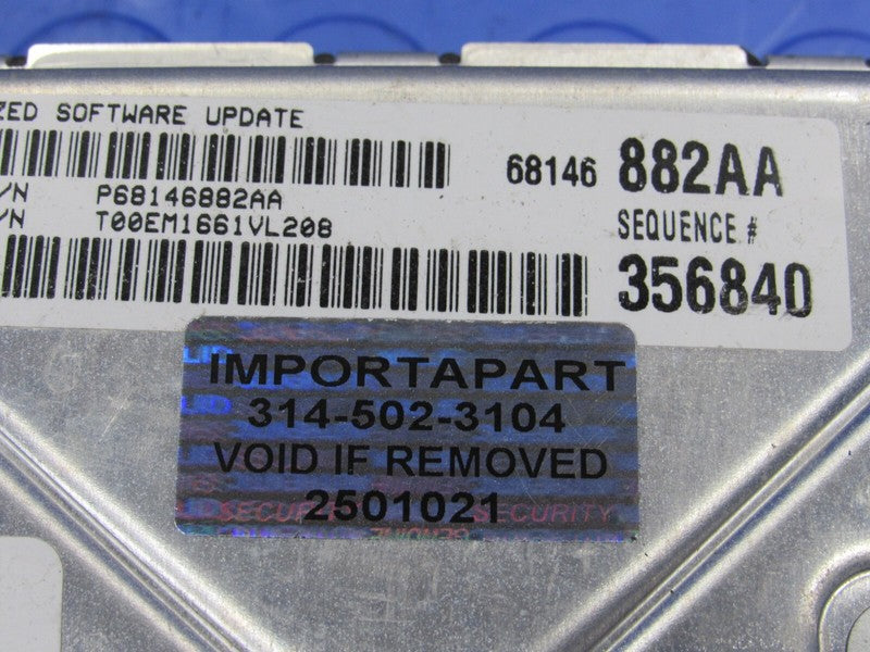 PROGRAMMED PLUG & PLAY 11 Dodge Charger 5.7L AT ECM 68146882AA 882 PRO