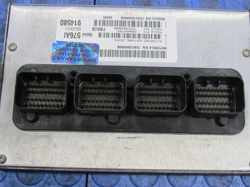 PROGRAMMED PLUG & PLAY 05 Jeep Liberty KJ 3.7 AT ECU ECM 56044576AI 57