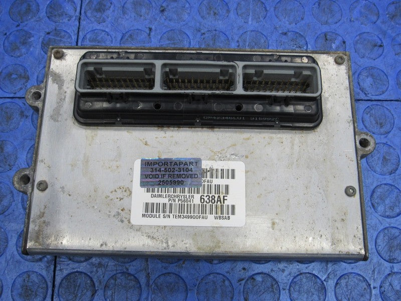 PROGRAMMED PLUG & PLAY 00 Grand Cherokee 4.0L ECM 56041638AF 638 PROG 