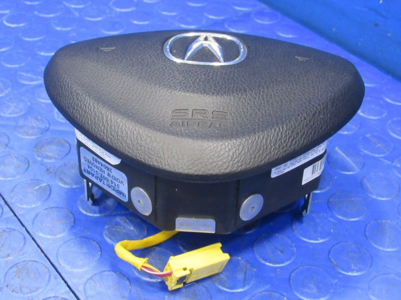 O9-I4 Acura TSX Driver Steering Wheel Mounted Airbag Air Bag Black 448