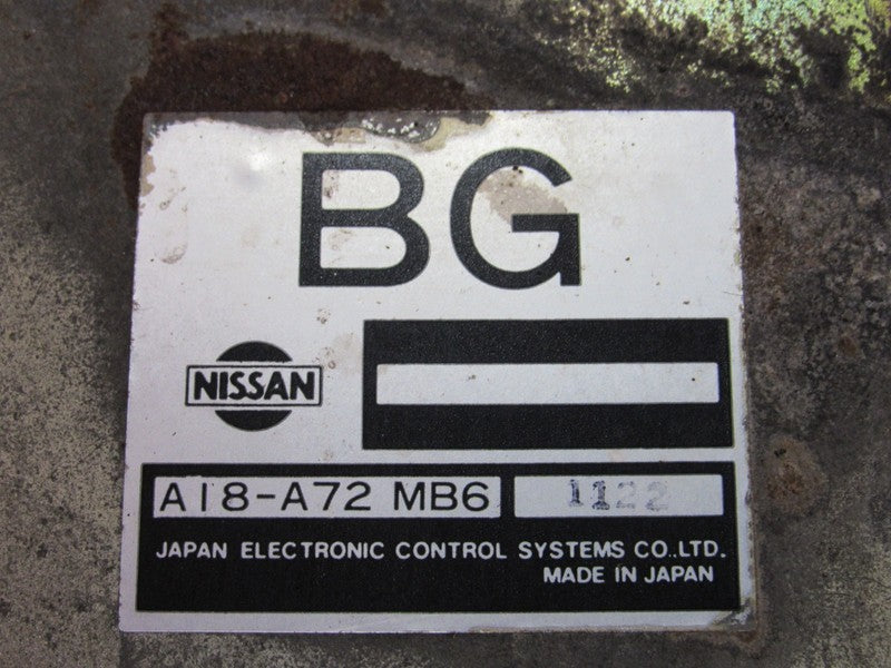 91-92 Nissan 300ZX Z32 Non-Turbo MT ECU ECM PCM Engine Computer A18-A7