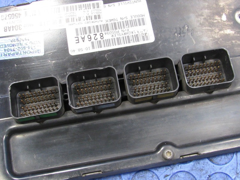 PROGRAMMED PLUG & PLAY 07 Chrysler Pacifica 4.0 AWD ECM 68022304AB 304