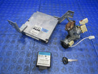 01 Mazda Miata MX5 MT ECU PCM Engine Computer Key Ignition Set BP6F-18