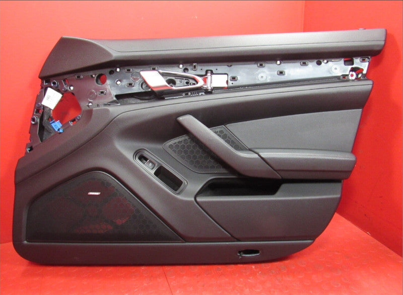 10-12 Porsche Panamera Front Right Passenger Interior Door Panel Bose 