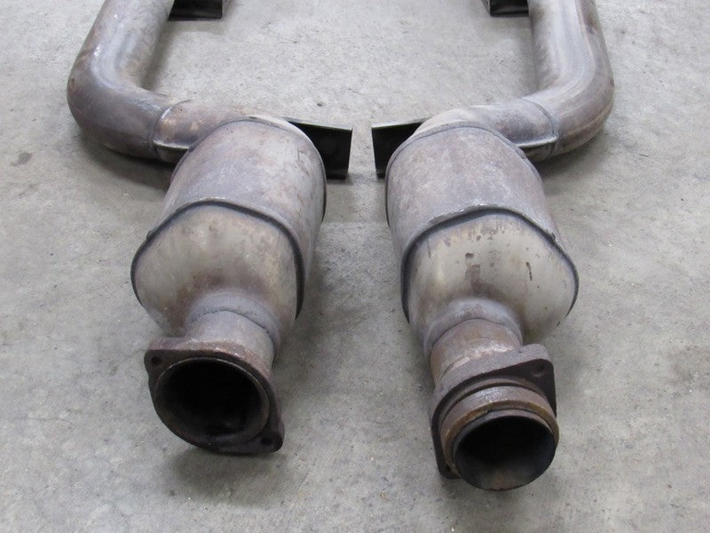 05-10 Mercedes-Benz SLK55 AMG R171 M113 Left Right Exhaust Downpipe Se