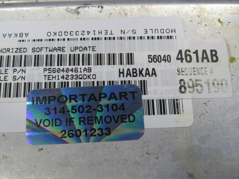 PLUG & PLAY 03 Ram 1500 Truck 3.7L Engine Computer ECU 56040461 PROG 1