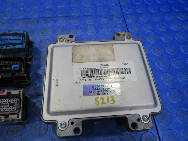 06 GTO Impala SSR Trailblazer V8 E40 ECU ECM PCM Engine Computer 12596