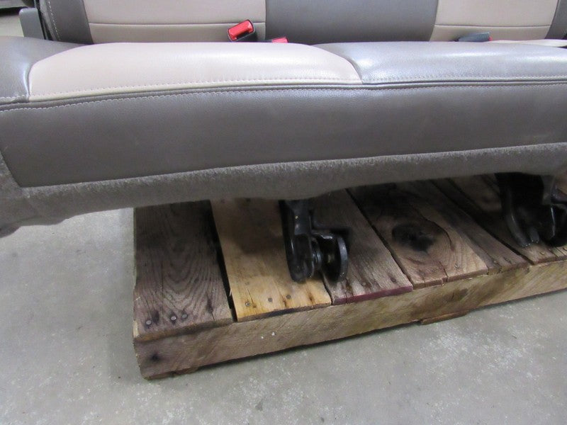 00-05 Ford Excursion Eddie Bauer Leather Rear Third 3rd Row Bench Seat