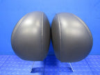 99-04 Ford Mustang Charcoal Leather 4-Way "Big" Folding Front Headrest