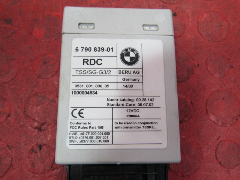 06-11 BMW Mini Cooper RDC TPMS Tire Pressure Monitor Control Unit 6 79