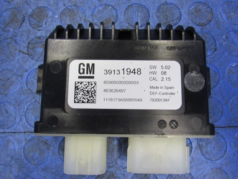 16-19 Express Colorado DEF Diesel Exhaust Fluid Control Module 3913194