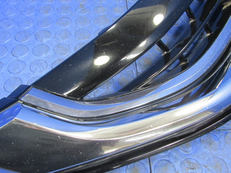 13-15 Honda Civic Hybrid Sedan MX Front Upper Grill Grille Chrome Blue