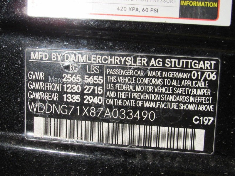 07-13 S-Class S550 S63 Sunroof Sun Roof Electric Drive Motor MOTOR ONL
