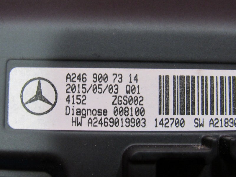 15-19 Mercedes CLA250 Dash Multimedia Display Navigation Screen 246900