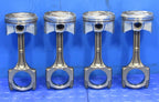 04-05 Acura TSX CL9 K24A2 RBB 87mm 10.5:1 Piston Connecting Rod Set Of