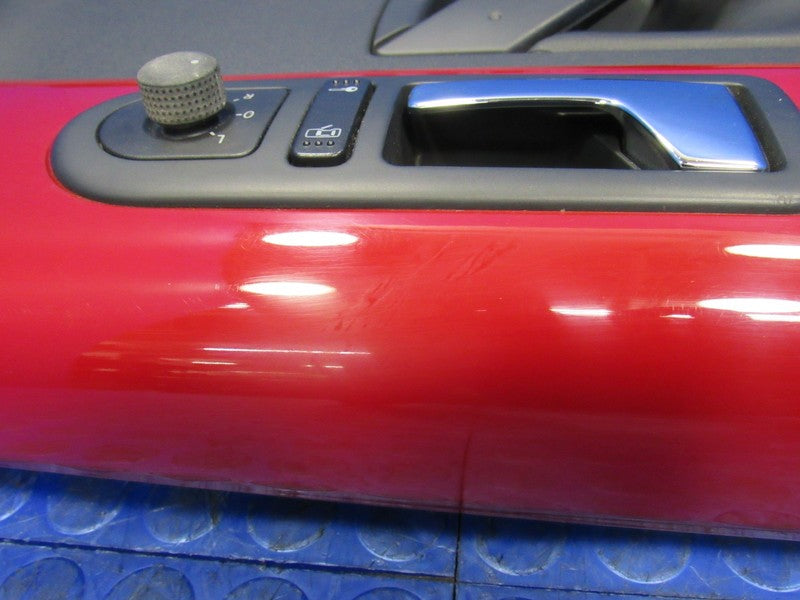 03-10 VW Beetle Convertible Front Left Right Door Panel Set Salsa Red/