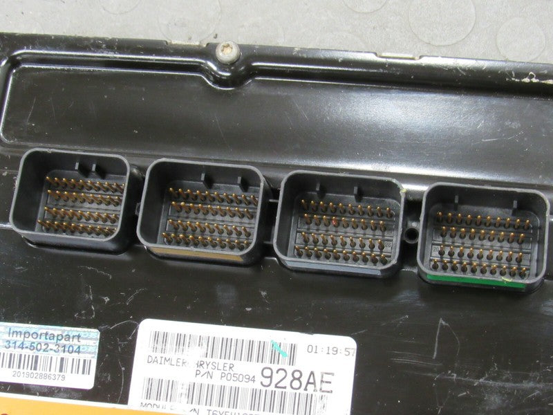 PROGRAMMED PLUG & PLAY 07 300 Charger 2.7L ECM PCM Computer 900 050949