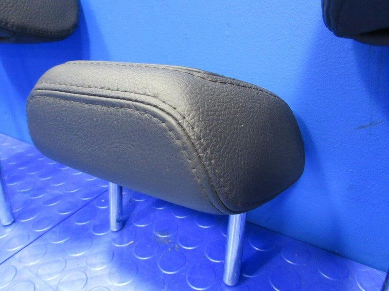 14-18 BMW X5 F15 2nd Row Rear Seat Head Rest Headrests Set Leather Bla