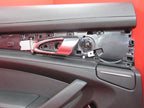 10-16 Porsche Panamera Rear Driver Left Interior Door Panel Bose Black