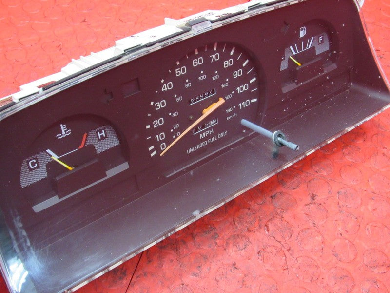 93-94 Toyota T100 2WD 3.0L V6 M/T Instrument Gauge Cluster Speedometer