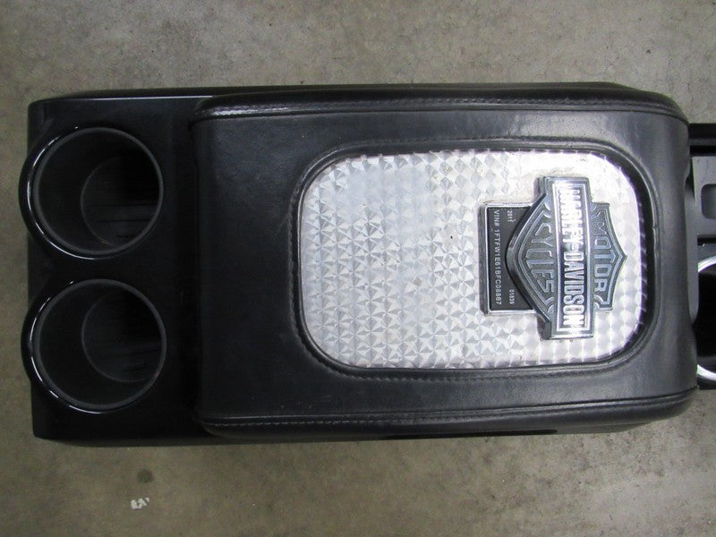 11-12 Ford F150 Harley Davidson Center Floor Console Shifter Armrest S