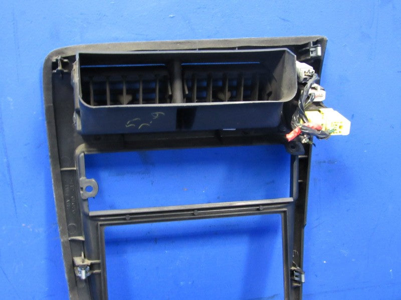 98-04 Toyota Tacoma Center Dash Climate Control Radio Bezel Trim Black