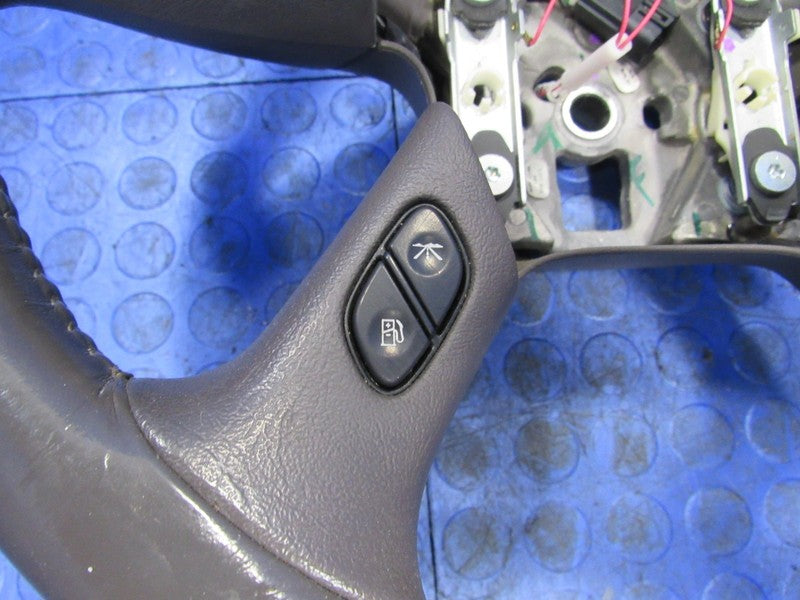 03-06 Escalade Yukon Denali Leather Wrapped Wood Grain Steering Wheel 