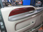 03 Excursion Left LH Driver Side Front Door Trim Panel W/O Switch Eddi