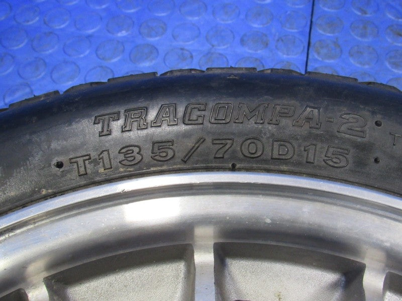 86-88 Mazda RX7 Base SE FC 15x4 4x114.3 Aluminum Spare Wheel Tire Donu