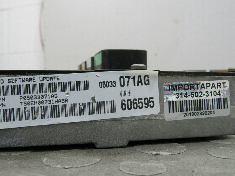 PROGRAMMED PLUG & PLAY 03 PT Cruiser 2.4L AT DOHC ECM 05033071 071 PRO