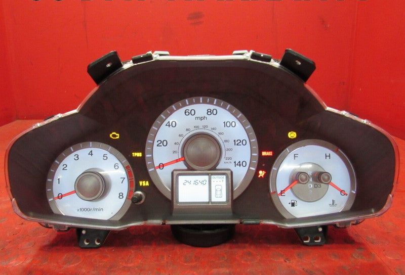 09-11 Honda Pilot 4WD Instrument Gauge Cluster Speedometer Tachometer 