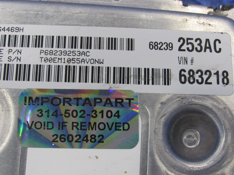 PLUG & PLAY 15 Dodge Journey 3.6L AT Engine Computer ECU 68239253 PROG