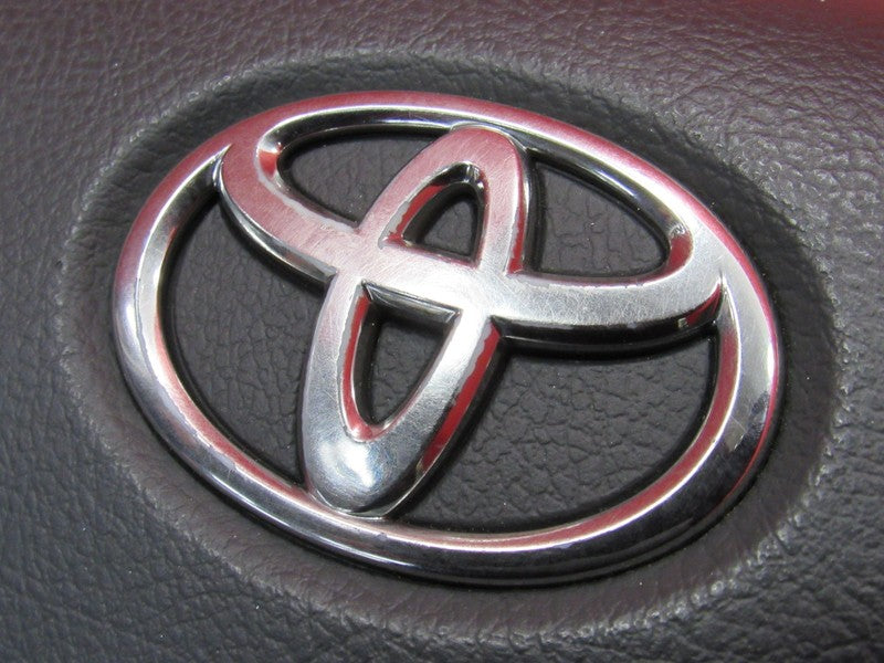 12-15 Toyota Tacoma Left Driver Steering Wheel Airbag Air Bag Black 24