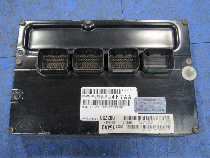 PROGRAMMED PLUG & PLAY 09 Grand Cherokee 3.7L AWD ECM 68028154AD 154 P