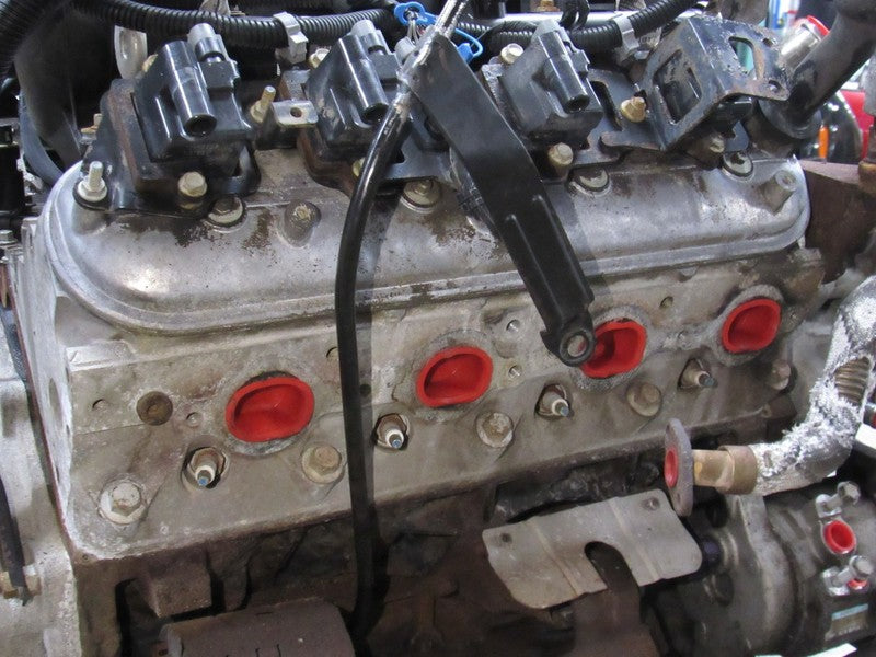 01-02 Silverado Sierra 6.0L LQ4 4L80E 2wd Engine Transmission Dropout 