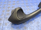 96-02 BMW Z3 Right Passenger Interior Door Grab Handle Pull Leather Bl