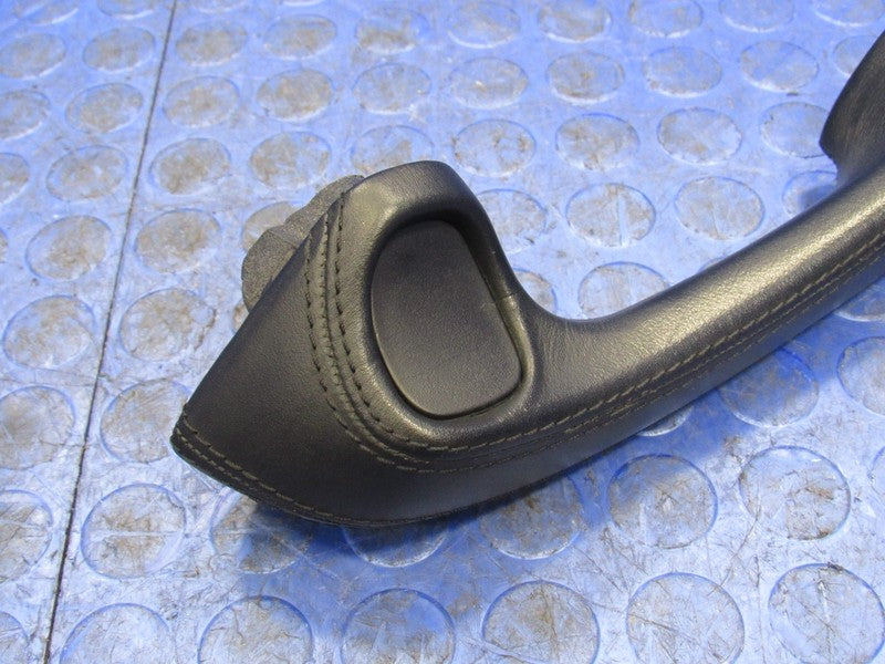 96-02 BMW Z3 Right Passenger Interior Door Grab Handle Pull Leather Bl