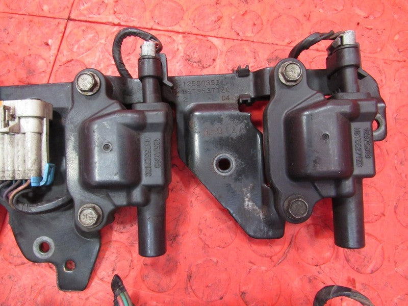 05-13 Chevrolet Corvette LS2 LS3 6.0L 6.2L Square Ignition Coils w/ Br