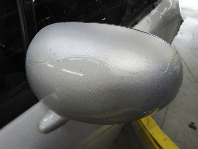 90-96 Mazda Miata MX-5 Left LH Driver Side Manual Door Mirror Silver S