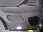 01-04 Toyota Sequoia SR5 Left LH Driver Side Rear Door Trim Panel Gray